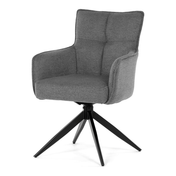 Židle jídelní šedá DCH-P3170 GREY2