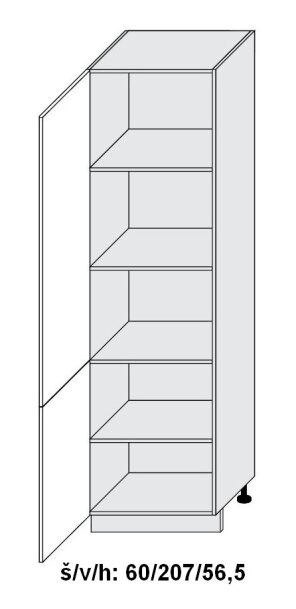 Dolní skříňka vysoká BONN KOBE MAT 60 cm 