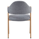 Židle jídelní šedá DCL-F4062 GREY2