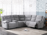 Rohová sedací souprava Light Grey HERBERT