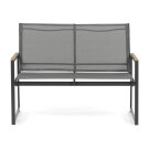 Zahradní sestava 1+2+1+1 šedá AZS-S1212 GREY