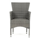 Židle zahradní šedá AZC-S2118 GREY