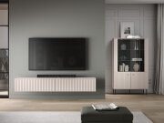 Televizní stolek závěsný cashmere/MDF cashmere SOFIE 28