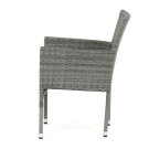 Židle zahradní šedá AZC-S2118 GREY