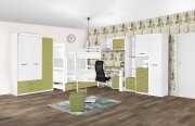 Postel s bokem dub premium KINDER