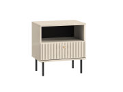 Noční stolek cashmere/MDF cashmere SOFIE 24