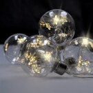 LED sada vánočních koulí 1V228