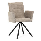 Židle jídelní šedá DCH-W1117 GREY2