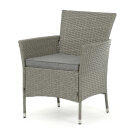 Zahradní sestava 1+2+1+1 šedá AZS-A1442 GREY