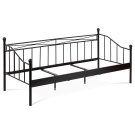 Postel jednolůžková černá 90 BED-1905 BK