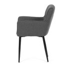 Židle jídelní šedá DCH-J2159 GREY2