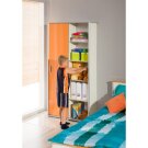 Skříňka s posuvnými dvířky oranžová COOL 07