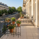 Stojan na květiny s mozaikou 3 ks sada US1601