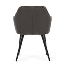 Židle jídelní šedá DCH-V4009 GREY6