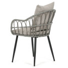 Židle zahradní šedá AZ-F1406 GREY