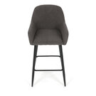 Židle barová šedá AUB-V4009 GREY6