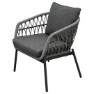 Zahradní sestava 1+1+2 šedá AZ-L1880 GREY