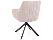 Křeslo jídelní sv.béžová AZALIA LEO cashmere