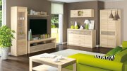 Komoda dvoudvéřová sonoma světlá CASTEL 08