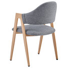 Židle jídelní šedá DCL-F4062 GREY2