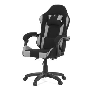 Židle kancelářská šedá KA-R209 GREY