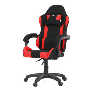 Židle kancelářská červená KA-R209 RED