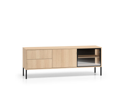 RTV stolek dub lindberg Barnee 04