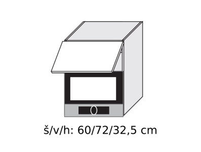 Horní skříňka SIGNUM BÍLÁ 60 cm