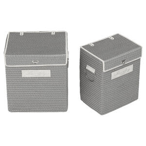 Koš prádelní šedá 2 ks DT3028 GREY