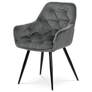 Židle jídelní šedá DCH-421 GREY4