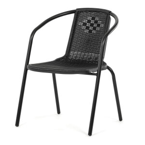Židle zahradní černá AZC-H1001 BK