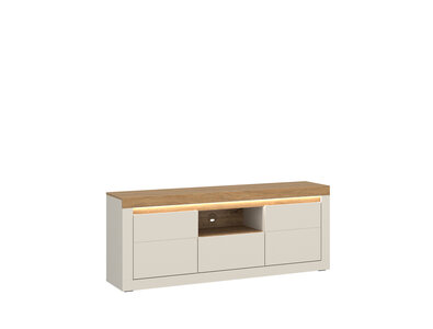 RTV stolek cashmere/dub kamenný NAXXAR NAXF01
