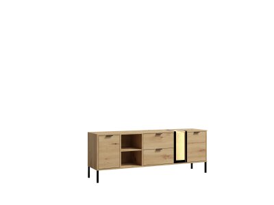 Stolek RTV artisan/přírodní EVOLUTION EV/4