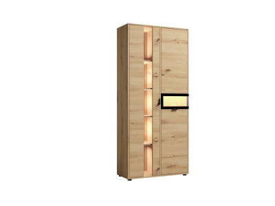 Vitrína artisan/přírodní EVOLUTION EV/2