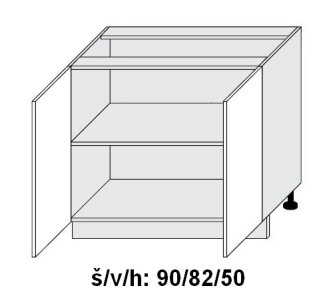 Dolní skříňka SIGNUM BÍLÁ 90 cm                                                                                                                                                                       