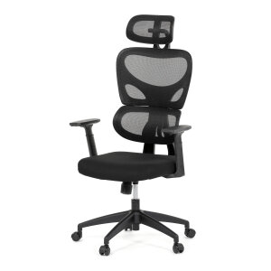 Kancelářská židle černá KA-K2080 BK