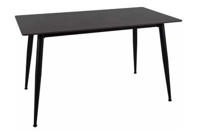 Jídelní stůl efekt mramoru černá 130 RION