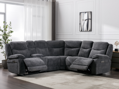 HERBERT rohová Dark Grey