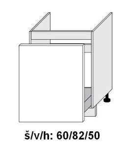 Dolní skříňka SIGNUM INDIGO 60 cm                                                                                                                                                                       